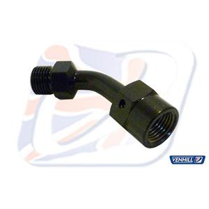 Swivel joint Venhill POWERHOSEPLUS E645/BLACK 45 deg 1/8TH BSP black