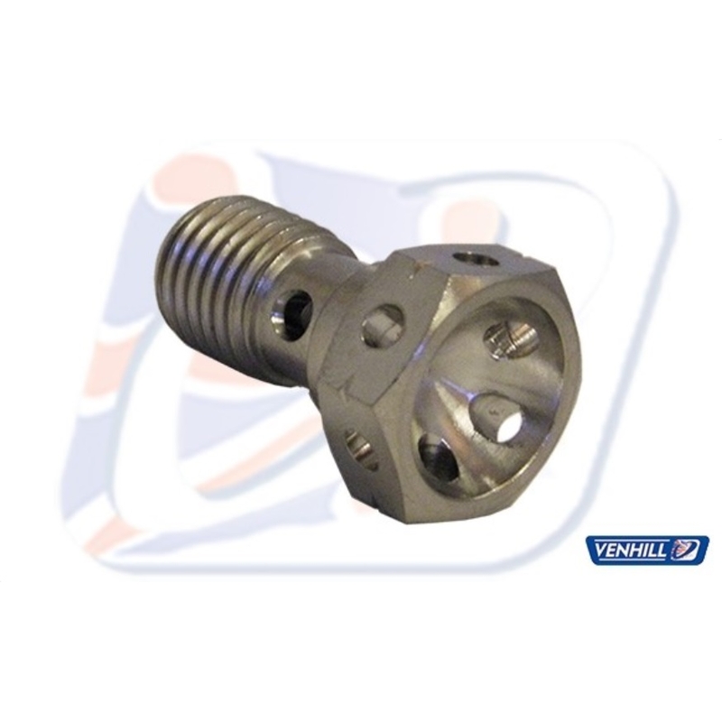 Banjo bolt Venhill M10x1.25mm titanium
