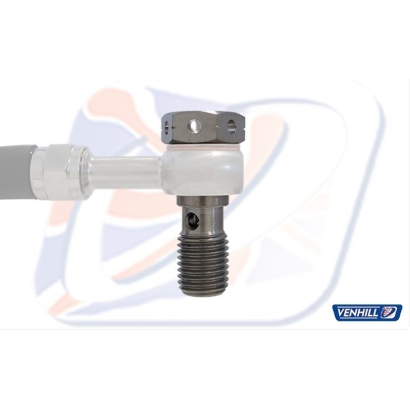 Banjo bolt Venhill M10x1.25mm titanium