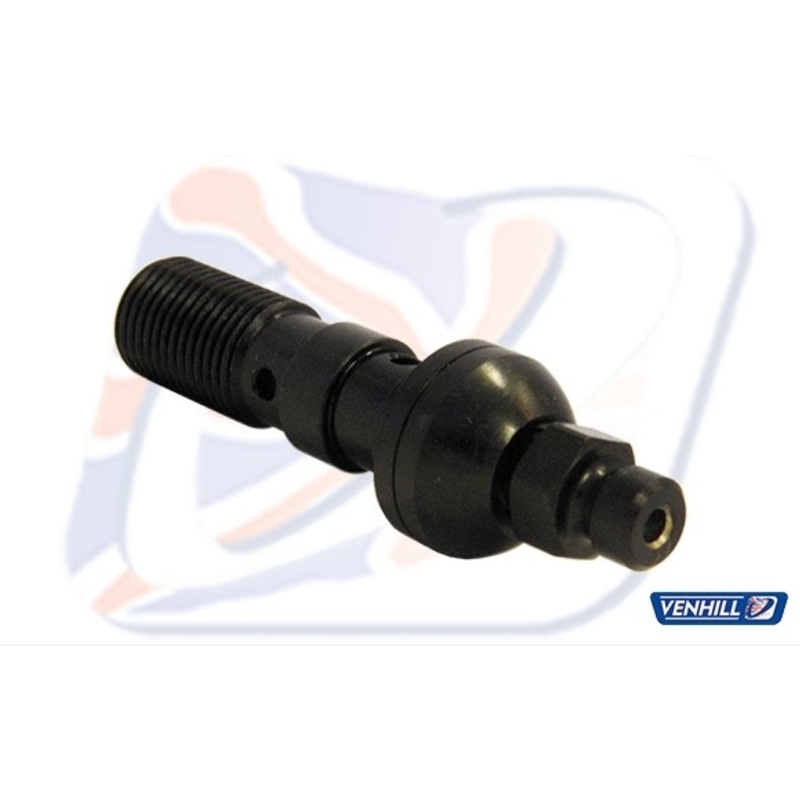 Banjo bolt bleed Venhill 10x1mm black
