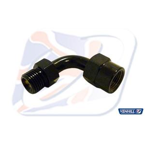 Swivel joint Venhill E690/BLACK 90DEG 1/8TH BSP black