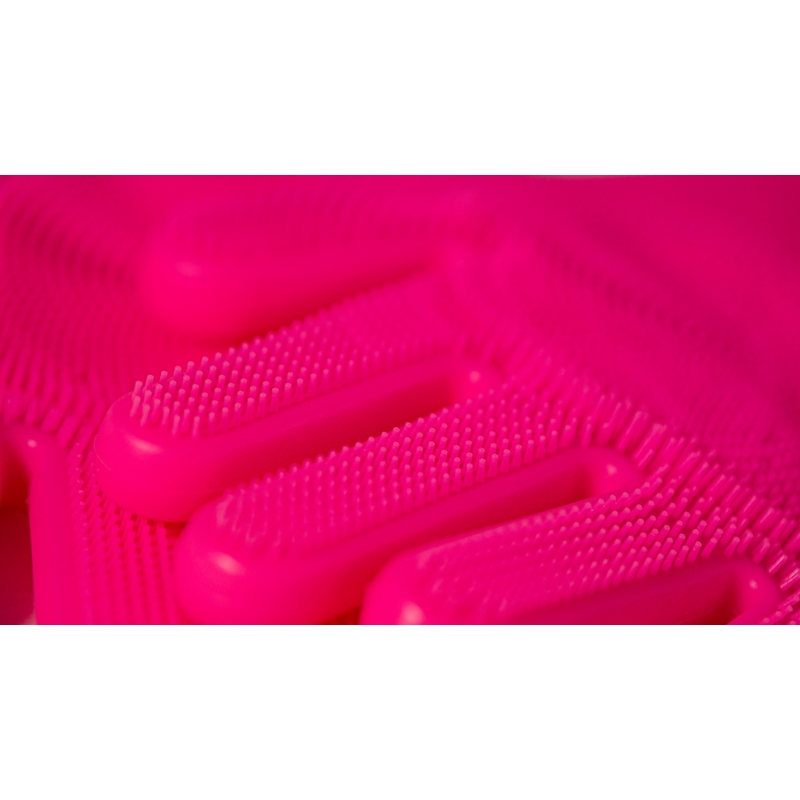 Deep scrubber gloves MUC-OFF pink L