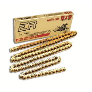 Motocross racing chain D.I.D Chain 520ER-T3 SDH 118 L Gold/Gold