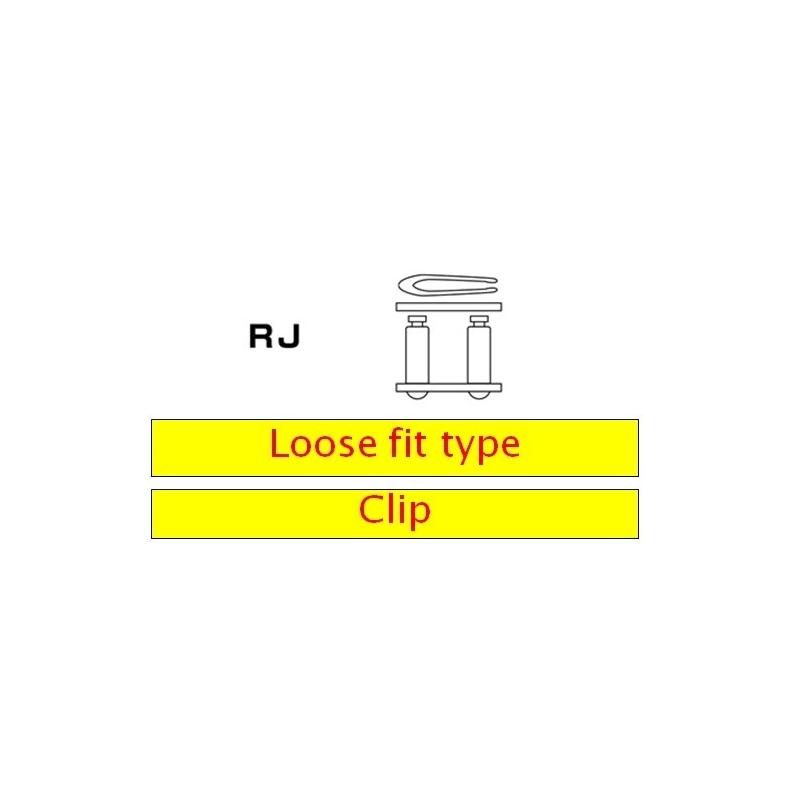Clip type connecting link D.I.D Chain 520MX RJ Gold/Black