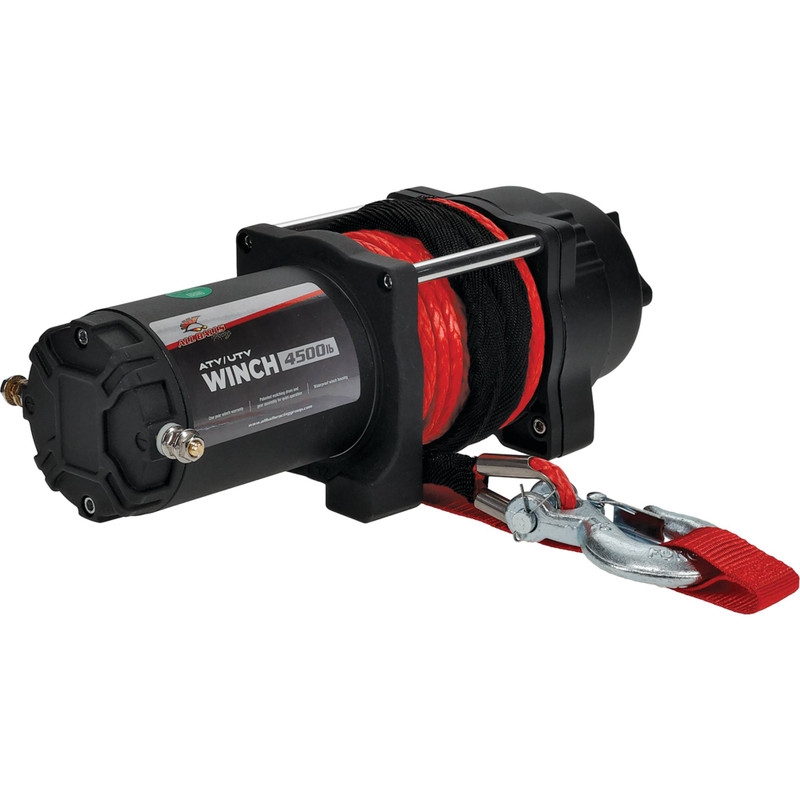 Winch All Balls Racing AB 4500LB 4-Bolt synthetic