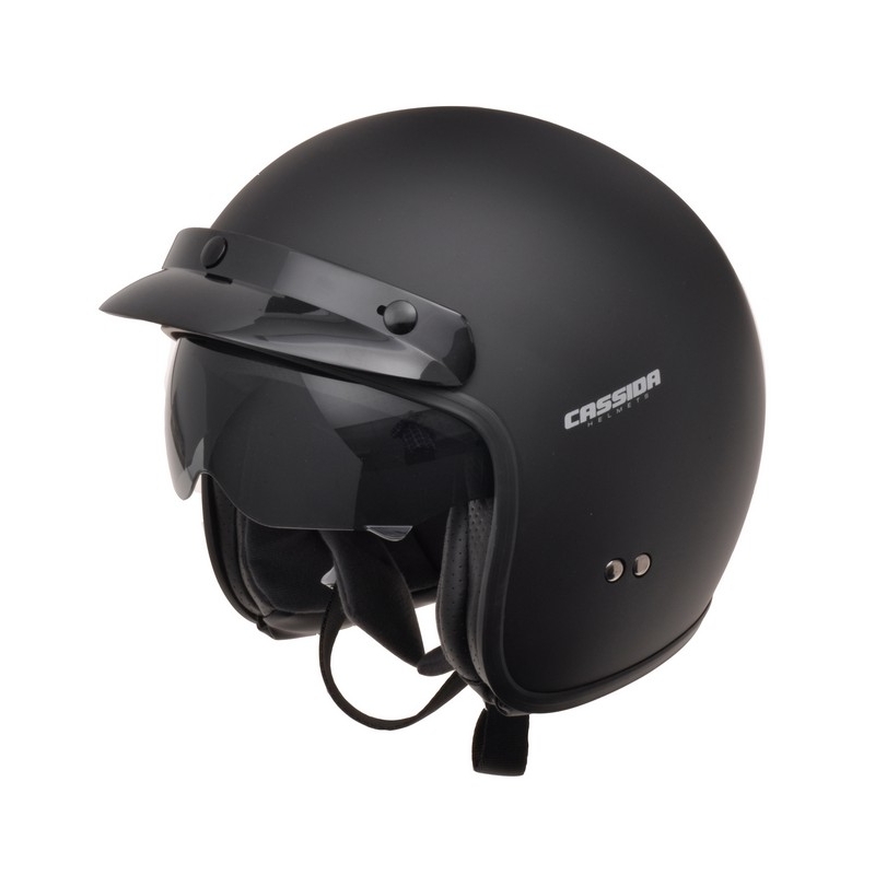 Kask moto otwarty Cassida Oxygen czarny -smaz