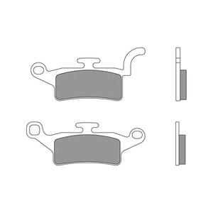 Brake pads BREMBO 07093 CC SCOOTER
