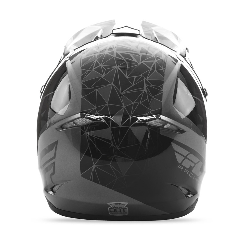 Motocrossowy kask FLY Racing Kinetic CRUX - USA czarny wyprzedaż