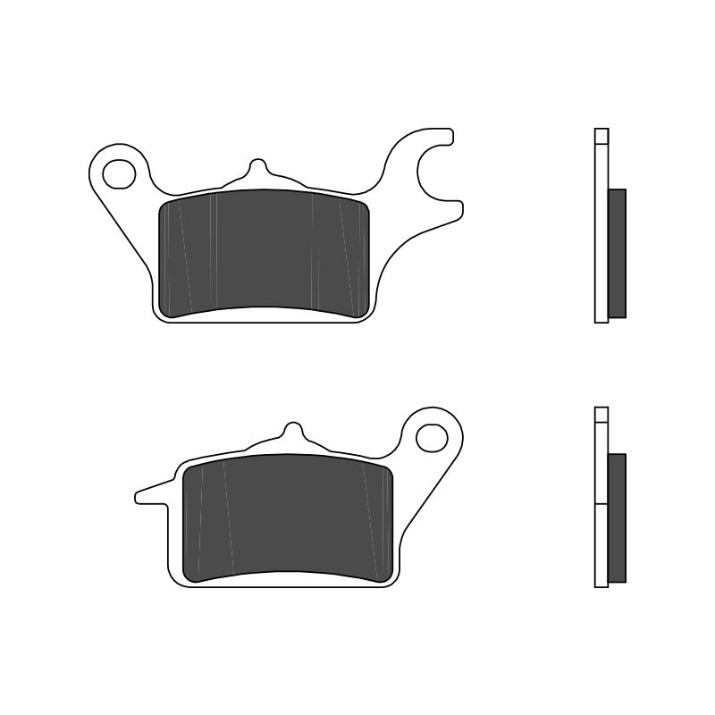 Brake pads BREMBO CC SCOOTER