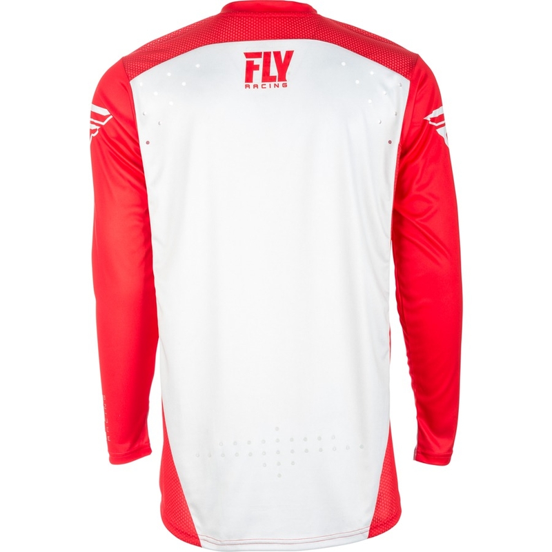 Motokrosowa koszulka FLY Racing LITE 2018 - USA czerwono-biała