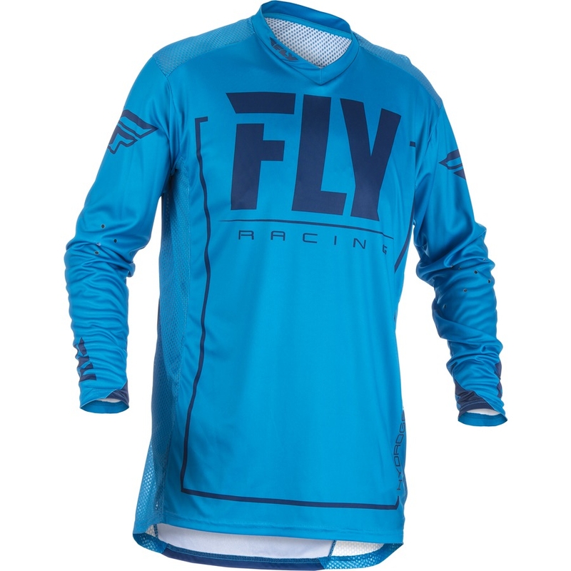 Motokrosowa koszulka FLY Racing LITE 2018 - USA niebieska