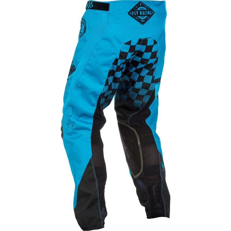 Motocrossowe spodnie FLY Racing Kinetic ERA 2018 - USA niebiesko-czarne