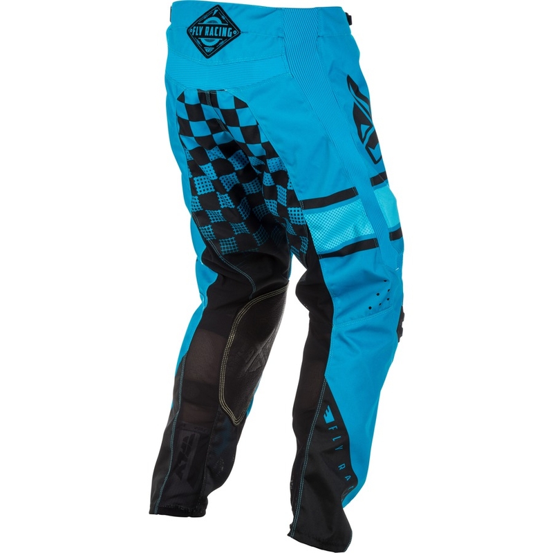 Motocrossowe spodnie FLY Racing Kinetic ERA 2018 - USA niebiesko-czarne