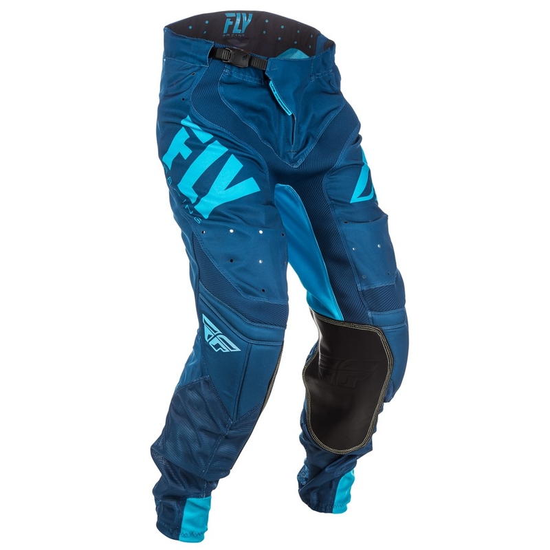 Motokrosowe spodnie FLY Racing LITE 2018 - USA niebieskie