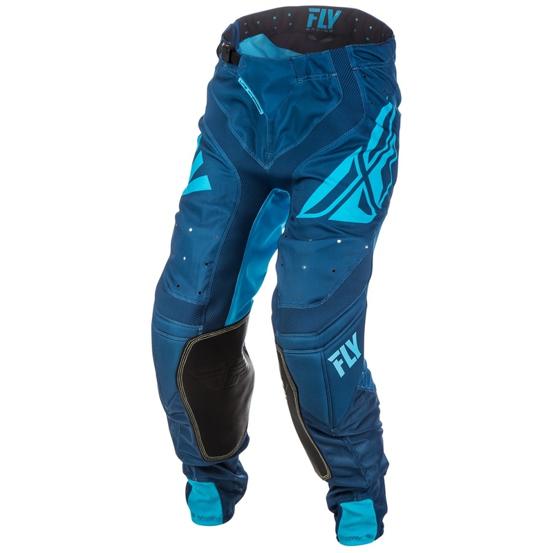 Motokrosowe spodnie FLY Racing LITE 2018 - USA niebieskie