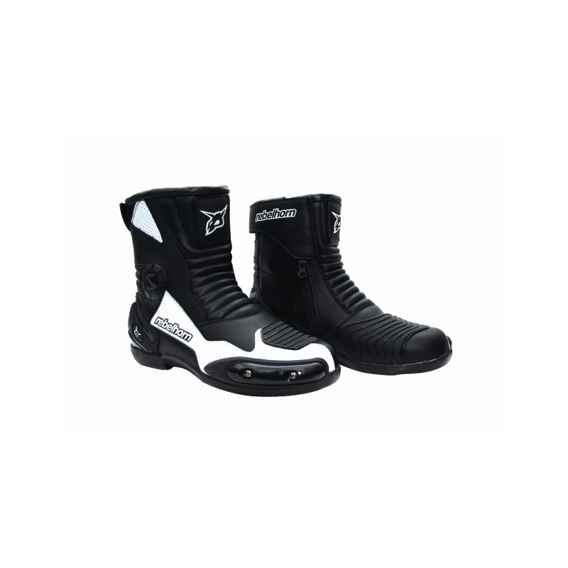 Buty motocykl Rebelhorn White Street