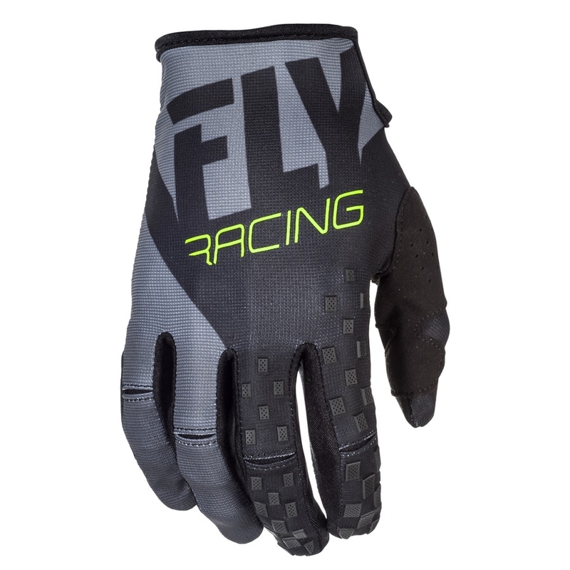 Motocrossowe rękawice FLY Racing Kinetic 2018 - USA czarno-szare