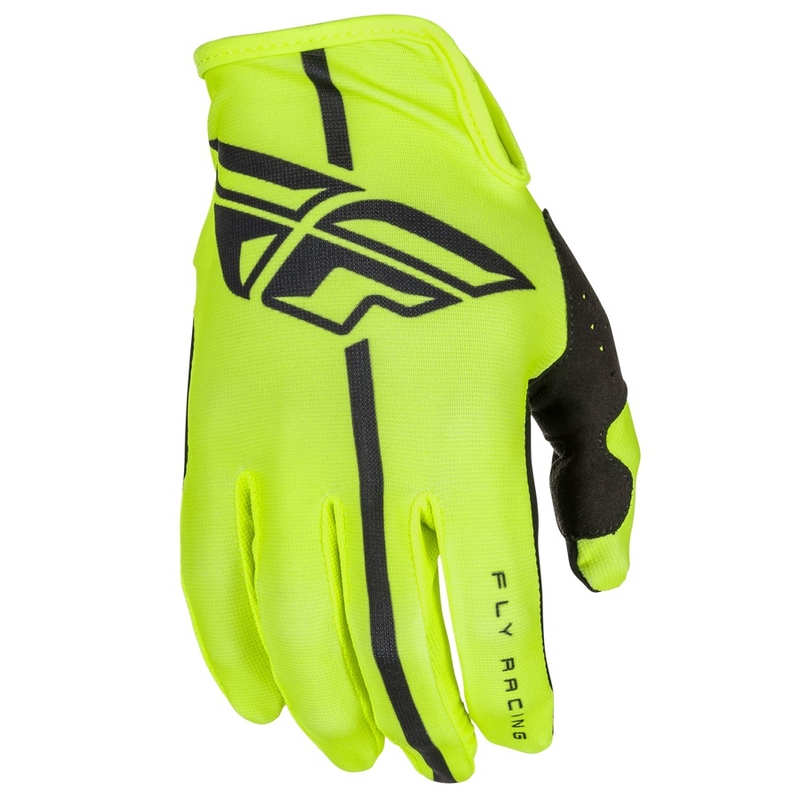Motokrosowe rękawice FLY Racing LITE 2018 - USA czarno-fluo żółte
