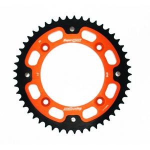 Rear sprocket SUPERSPROX STEALTH orange 49T, 428