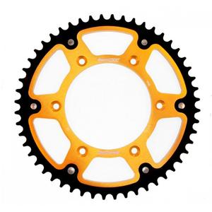 Rear sprocket SUPERSPROX STEALTH gold 52T, 520