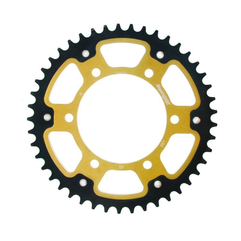 Rear sprocket SUPERSPROX STEALTH gold 45T, 525