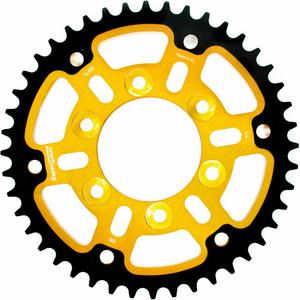 Rear sprocket SUPERSPROX STEALTH gold 44T, 525