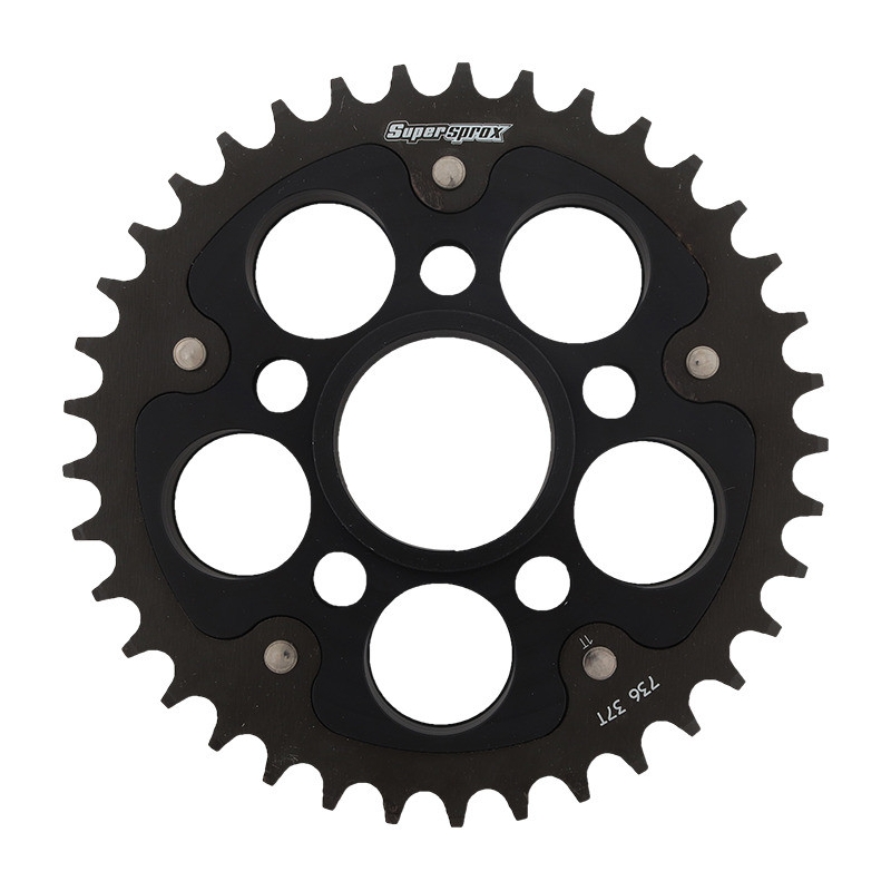 Rear sprocket SUPERSPROX STEALTH black 37T, 520