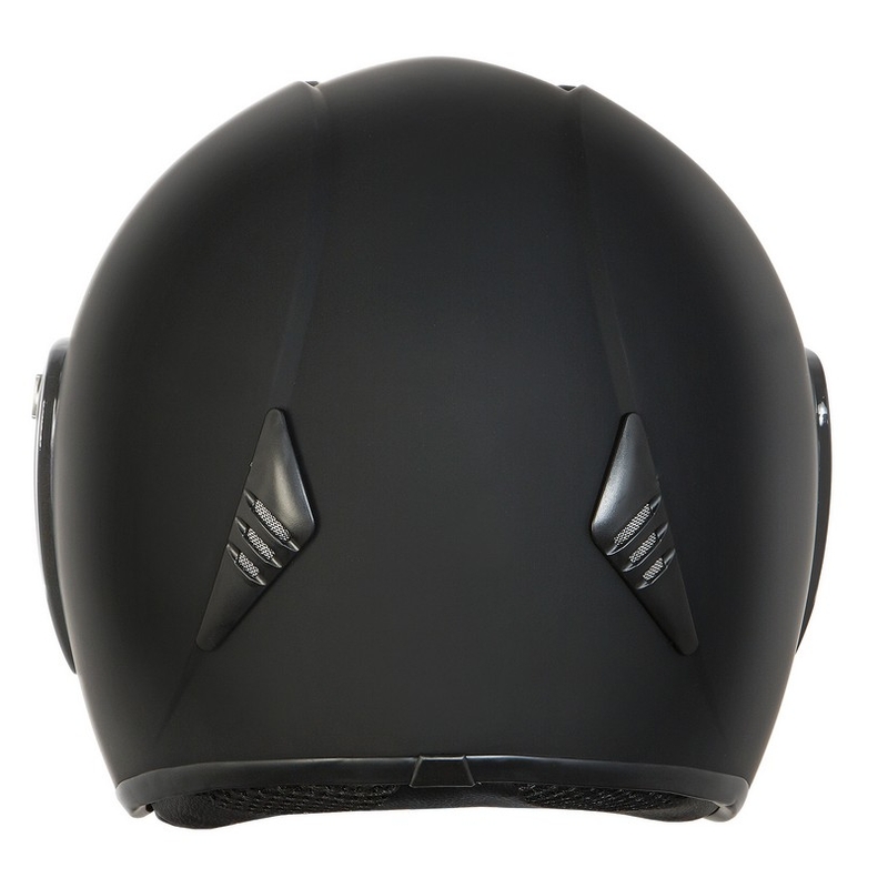 Otwarty kask motocyklowy Ozone HY-818 czarny matowy