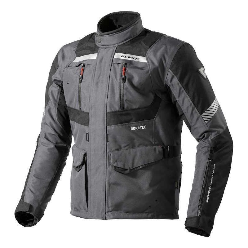 Kurtka motocyklowa Revit Neptune GTX antracytovo-czarna wyprzedaż