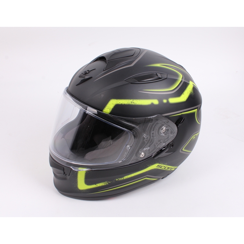 Kask integralny Scorpion EXO-510 Air Radium czarno-fluo żółty wyprzedaż