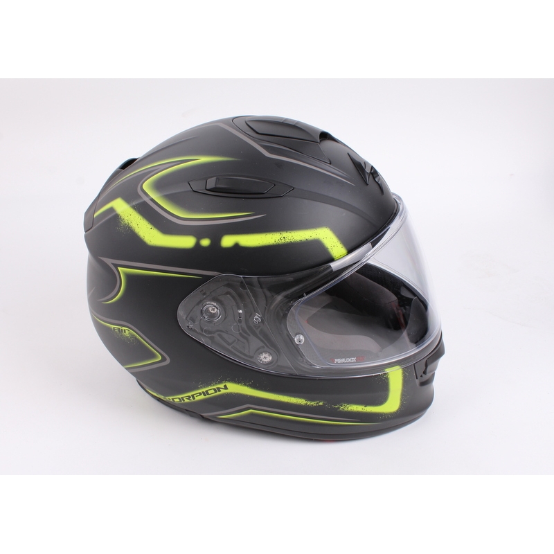 Kask integralny Scorpion EXO-510 Air Radium czarno-fluo żółty wyprzedaż