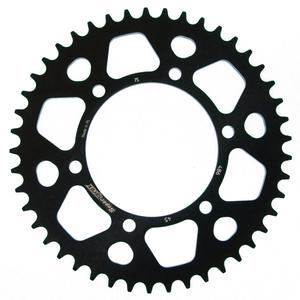 Rear ALU sprocket SUPERSPROX RAL-486:45-BLK black 45T, 520