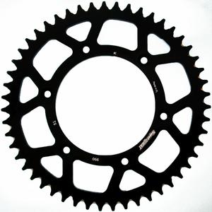 Rear ALU sprocket SUPERSPROX RAL-990:51-BLK black 51T, 520