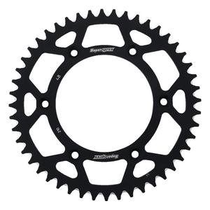 Rear ALU sprocket SUPERSPROX RAL-210:48-BLK black 48T, 520