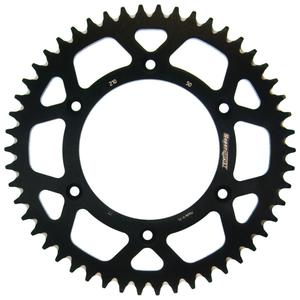 Rear ALU sprocket SUPERSPROX RAL-210:50-BLK black 50T, 520