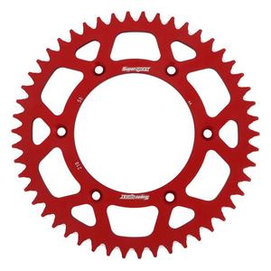 Rear ALU sprocket SUPERSPROX RAL-210:50-RED red 50T, 520