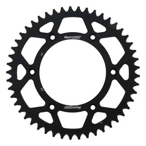 Rear ALU sprocket SUPERSPROX RAL-210:49-BLK black 49T, 520