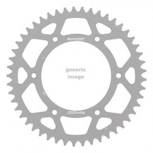 Rear ALU sprocket SUPERSPROX RAL-210:49-SLV silver 49T, 520