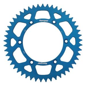 Rear ALU sprocket SUPERSPROX RAL-245:49-BLU blue 49T, 520