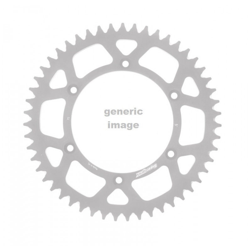 Rear ALU sprocket SUPERSPROX black 45T, 520