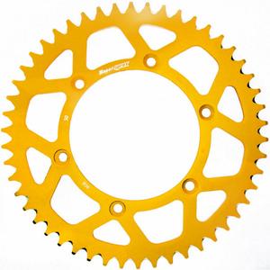 Rear ALU sprocket SUPERSPROX RAL-808:50-GLD gold 50T, 520