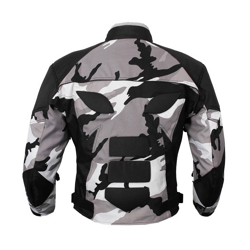 Kurtka motocyklowa RSA Camuflage szara - II. jakość