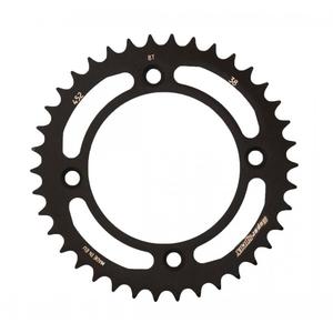 Rear ALU sprocket SUPERSPROX RAL-452:39-BLK black 39T, 415