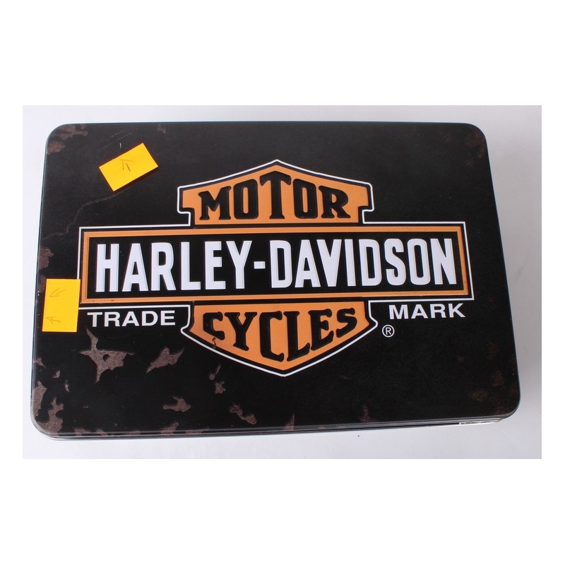 Skrzynka metalowa Harley Davidson 2 wyloty wyprzedaż