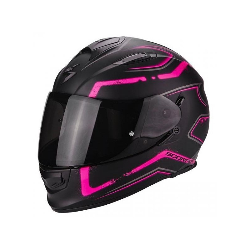 Kask integralny Scorpion EXO-510 Air Radium czarno-różowy wyprzedaż