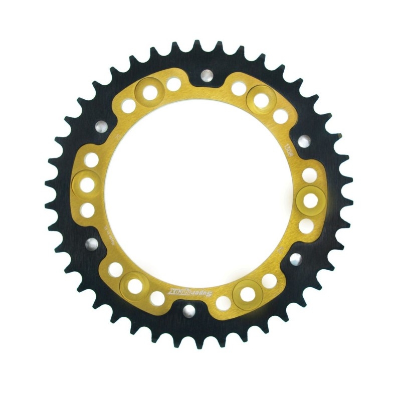 Rear sprocket SUPERSPROX STEALTH gold 42T, 520