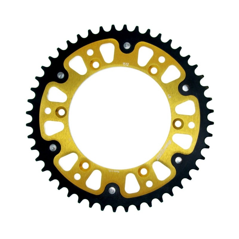Rear sprocket SUPERSPROX STEALTH gold 48T, 520