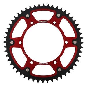 Rear sprocket SUPERSPROX STEALTH RST-1512:52-RED red 52T, 520