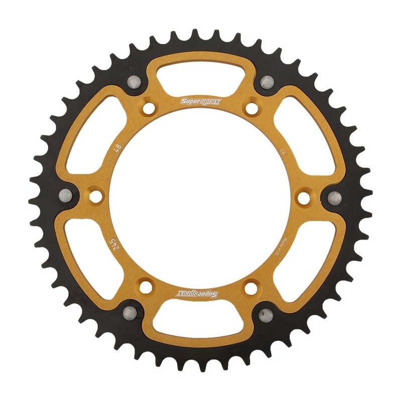 Rear sprocket SUPERSPROX STEALTH gold 48T, 520