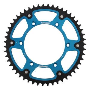 Rear sprocket SUPERSPROX STEALTH RST-245:51-BLU blue 51T, 520